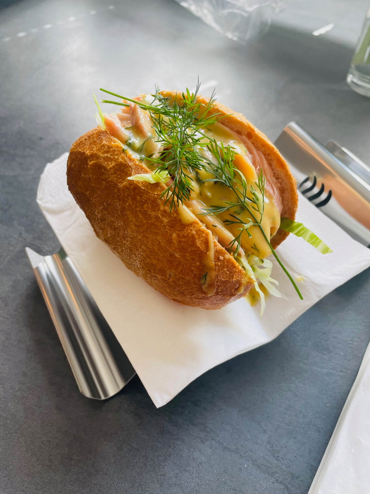 Selbstgemachtes Fischbrötchen von Fischen bei Chrischen in Hoisdorf