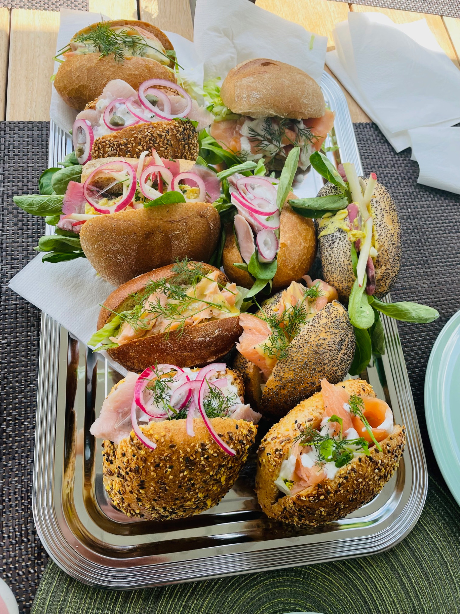 Selbstgemachtes Fischbrötchen von Fischen bei Chrischen in Hoisdorf